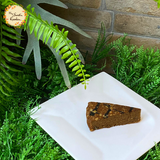 Sliced Coffee Walnut Butter Cake