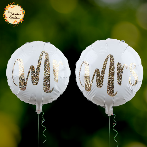 Mr/Mrs Couple Foil Balloon