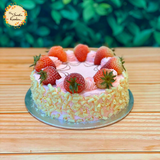 Fresh Korean Strawberry Sponge Cake