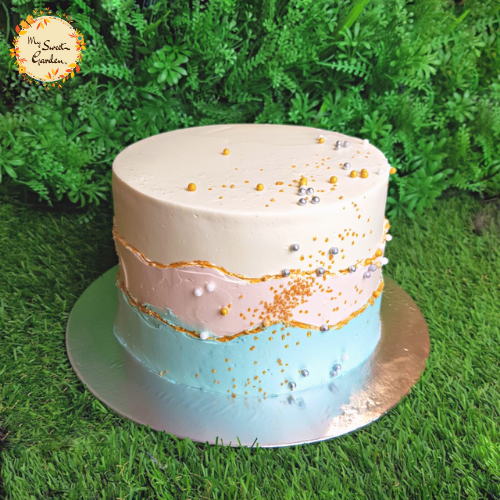 DIY Deckled Edged Cake Base B