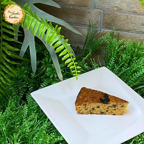 Sliced Prune Butter Cake