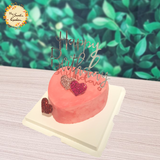 DIY Heart Shaped Cake Base