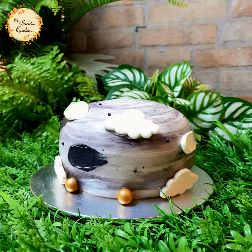 DIY Dreamy Sky Themed Cake Base B