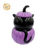 Halloween Limited Edition Ceramic Container with Lid Party Decoration